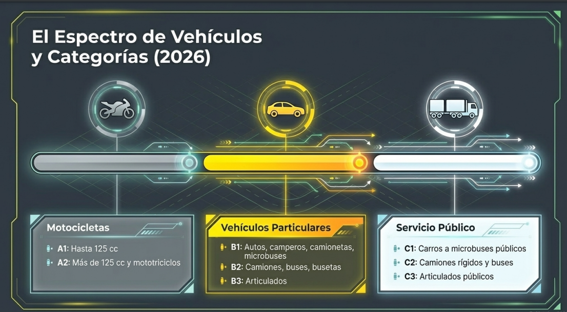 El Espectro de Vehículos y Categorías 2026